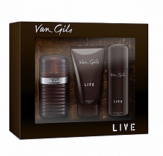 Van Gils Live Geschenkset Eau de Toilette+deodorant+hair&Body Wash Man Set