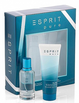 Esprit Pure Man Geschenkset Edt 30ml + Sg 75ml