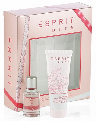 Esprit Pure Woman Geschenkset Edp 15ml + Sg 75ml