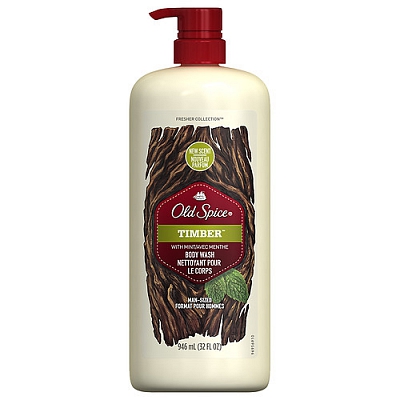 Old Spice Body Wash Timber Met Mint