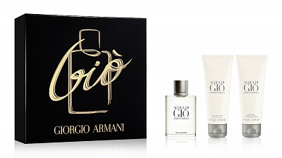 Giorgio Armani Acqua Di Gio Geschenkset Edt 50ml + Sg 75ml + As 75ml