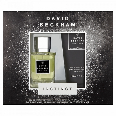 David Beckham Geschenkset Instinct Eau De Toilette 30ml + Showergel 150ml Set