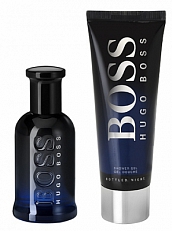 Hugo Boss Bottled Night Geschenkset Edt 50ml + Gratis Showergel 50ml Set