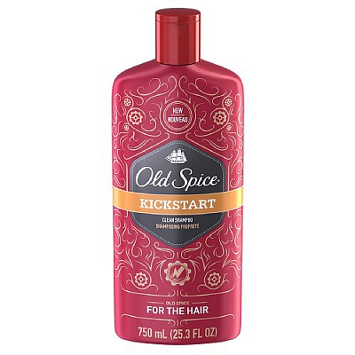 Old Spice Clean Shampoo Kickstart 750ml