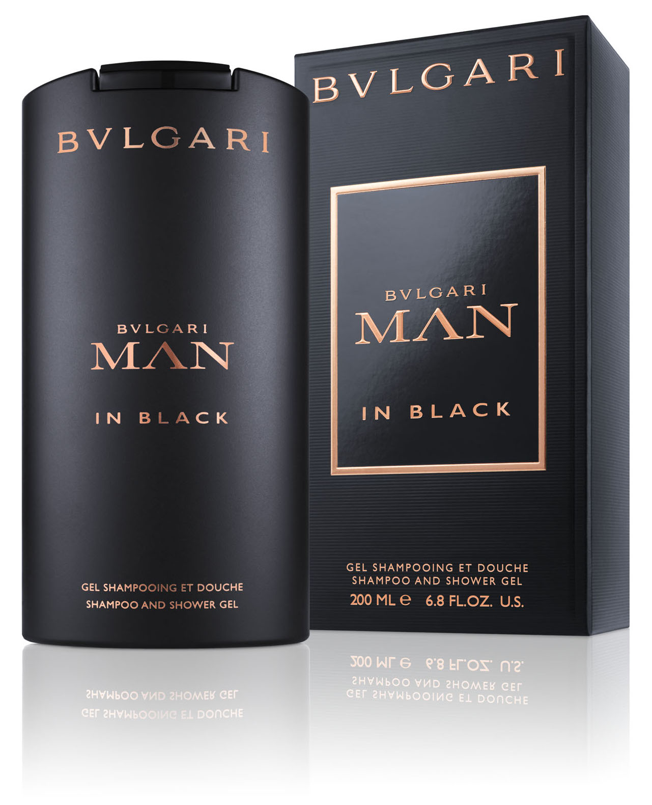 Bvlgari Black Man In Black Shampoo & Showergel 200 ml