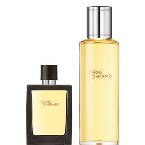 Hermes Terre D'Hermès 121 GR Navulbare Parfum 30 ML EN Zijn Navulling VAN 125 ML