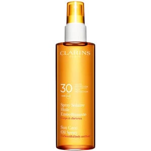 Clarins SUN Care OIL Spray FOR Beautiful Body AND Hair SPF30